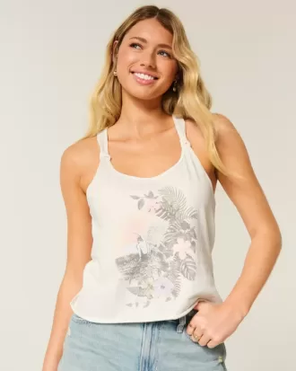 Camiseta sin mangas con gráfico de surf Drop de Easy Trend
