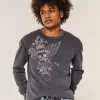 Camiseta térmica con estampado de calavera Camiseta térmica con estampado de calavera