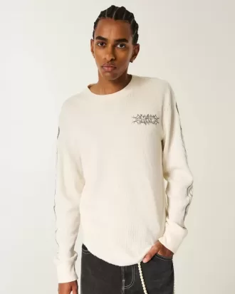 Camiseta térmica con estampado de grafiti