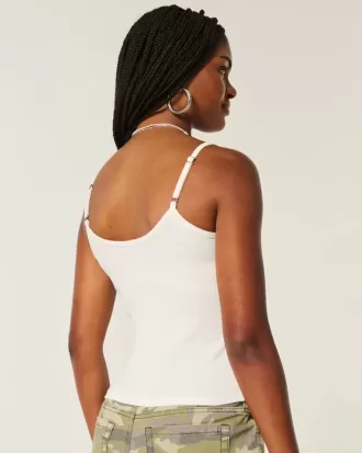 Camisola acanalada con gráfico de conejo
