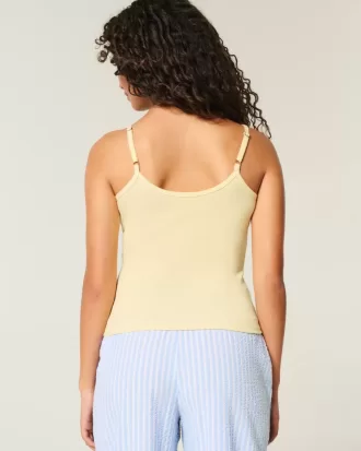 Camisola acanalada con gráfico de pez