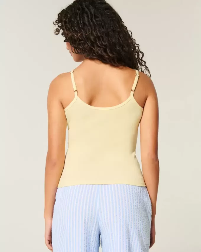 Camisola acanalada con gráfico de pez Camisola acanalada con gráfico de pez