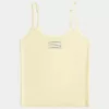 Camisola acanalada con gráfico de pez Camisola acanalada con gráfico de pez