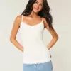 Camisola con ribete de encaje Camisola con ribete de encaje