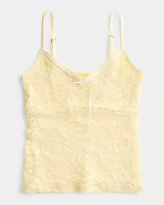 Camisola de encaje integral Camisola de encaje integral