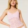 Camisola de encaje integral Camisola de encaje integral
