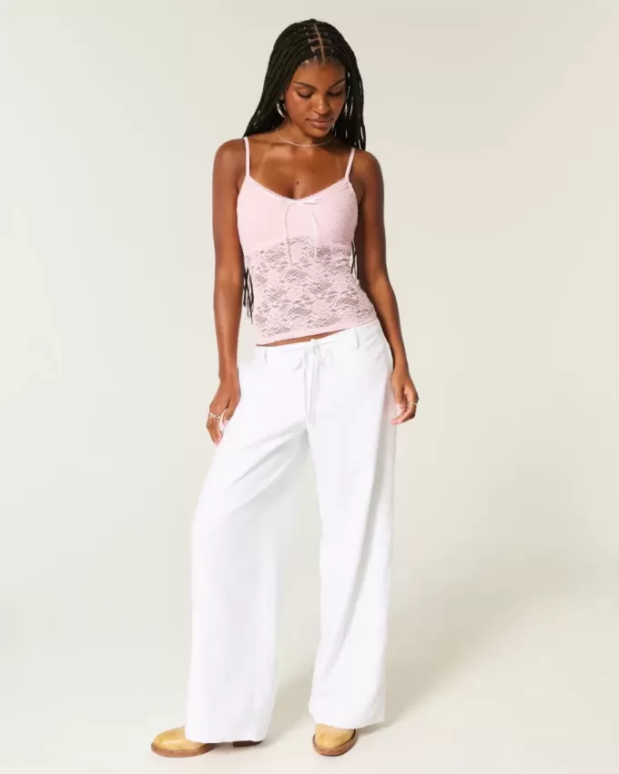 Camisola de encaje integral Camisola de encaje integral
