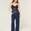 Camisola de encaje integral Camisola de encaje integral