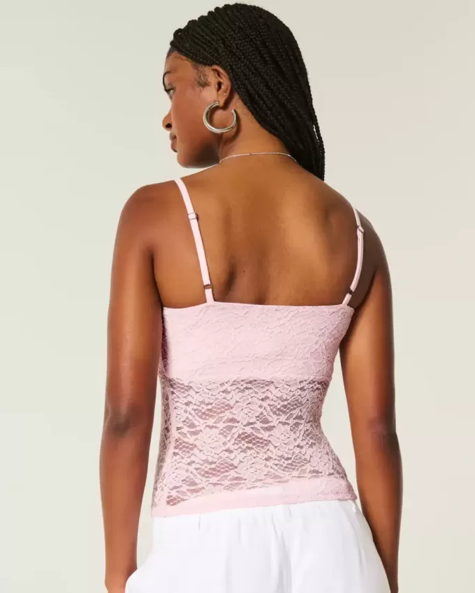 Camisola de encaje integral Camisola de encaje integral