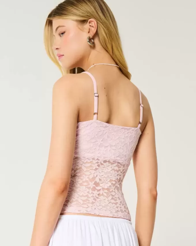 Camisola de encaje integral Camisola de encaje integral