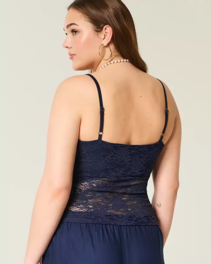 Camisola de encaje integral Camisola de encaje integral