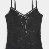 Camisola de encaje integral Camisola de encaje integral