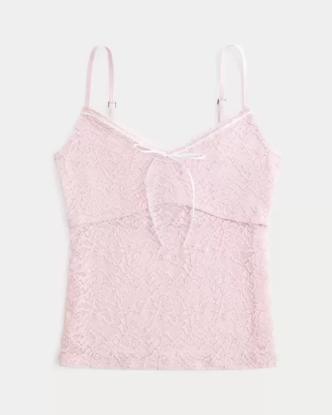 Camisola de encaje integral Camisola de encaje integral
