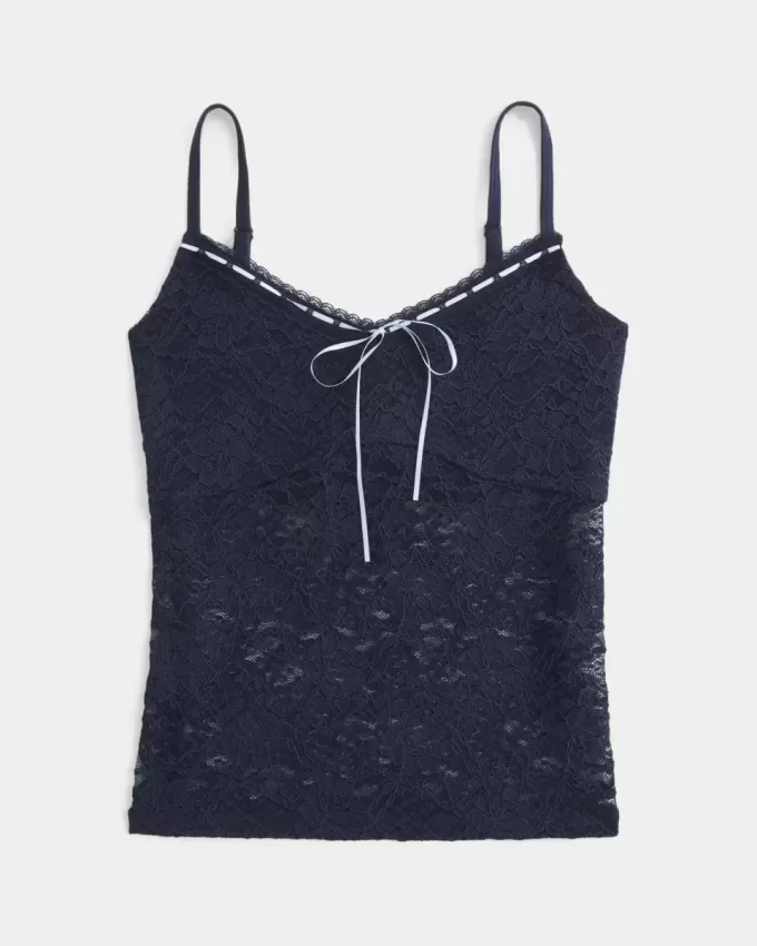 Camisola de encaje integral Camisola de encaje integral