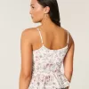 Camisola de gasa con volantes Camisola de gasa con volantes