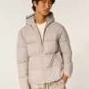 Chaqueta acolchada con capucha