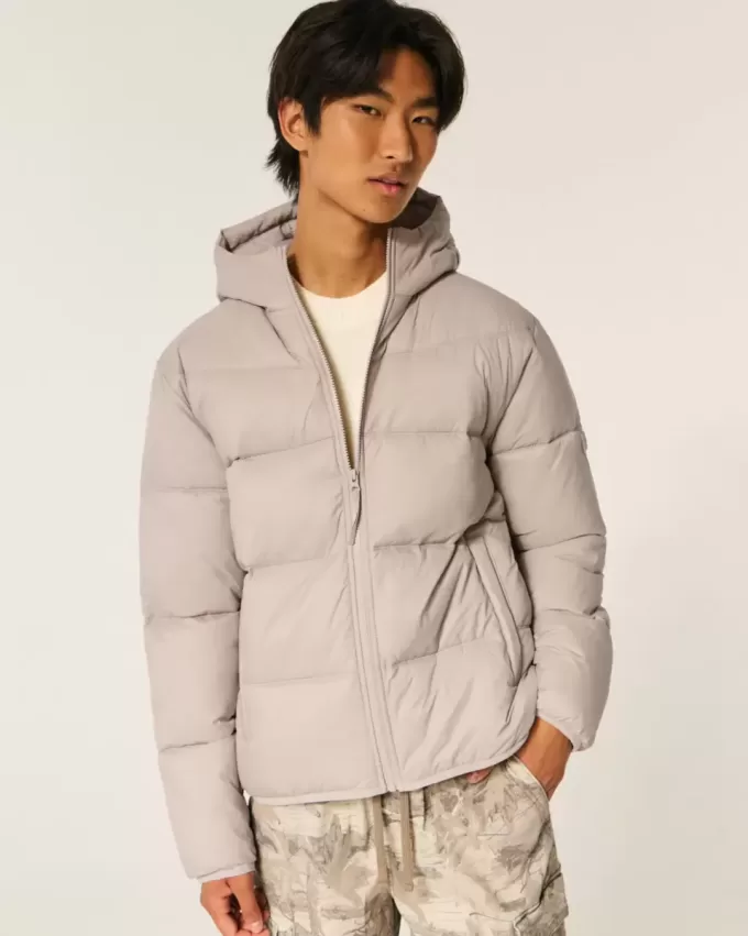 Chaqueta acolchada con capucha