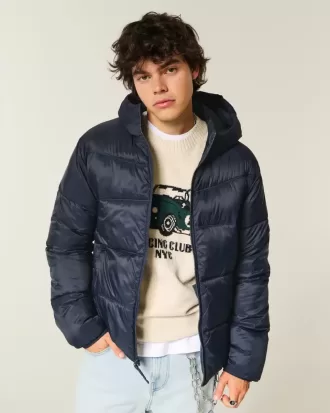 Chaqueta acolchada con capucha