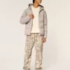 Chaqueta acolchada con capucha