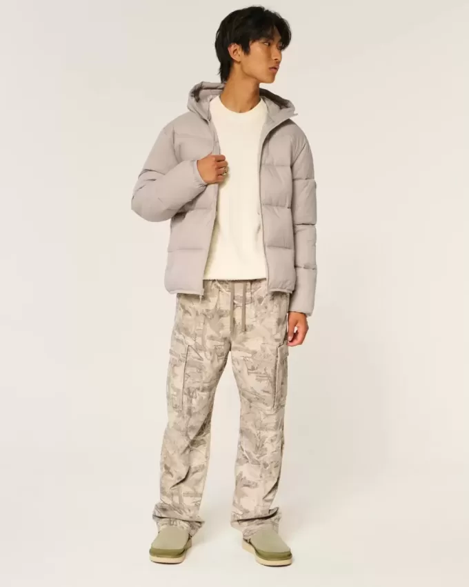 Chaqueta acolchada con capucha