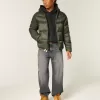 Chaqueta acolchada con capucha