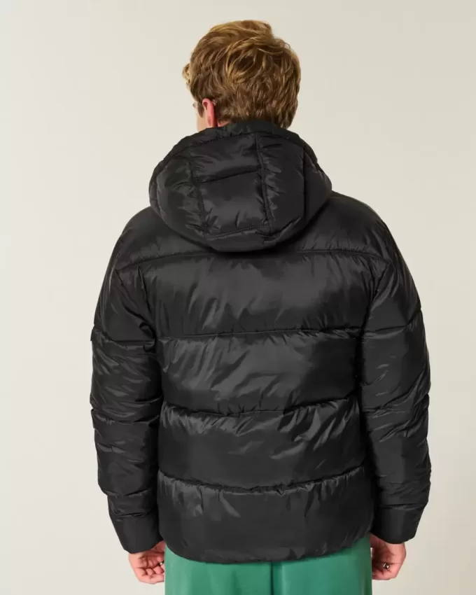 Chaqueta acolchada con capucha