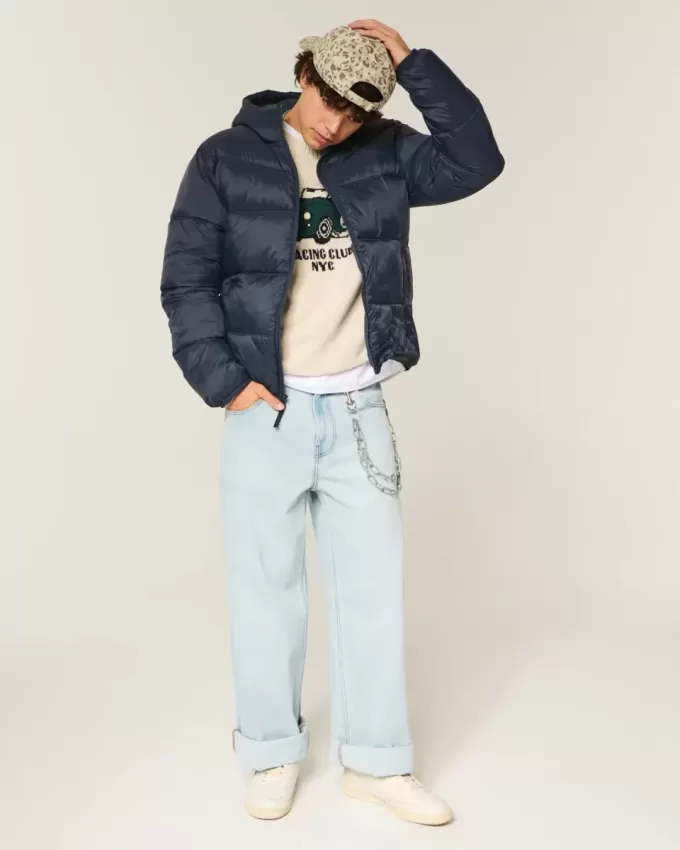 Chaqueta acolchada con capucha