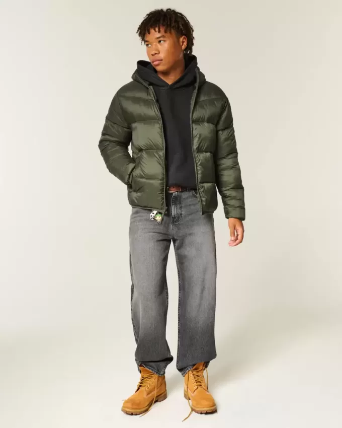 Chaqueta acolchada con capucha