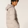 Chaqueta acolchada con capucha