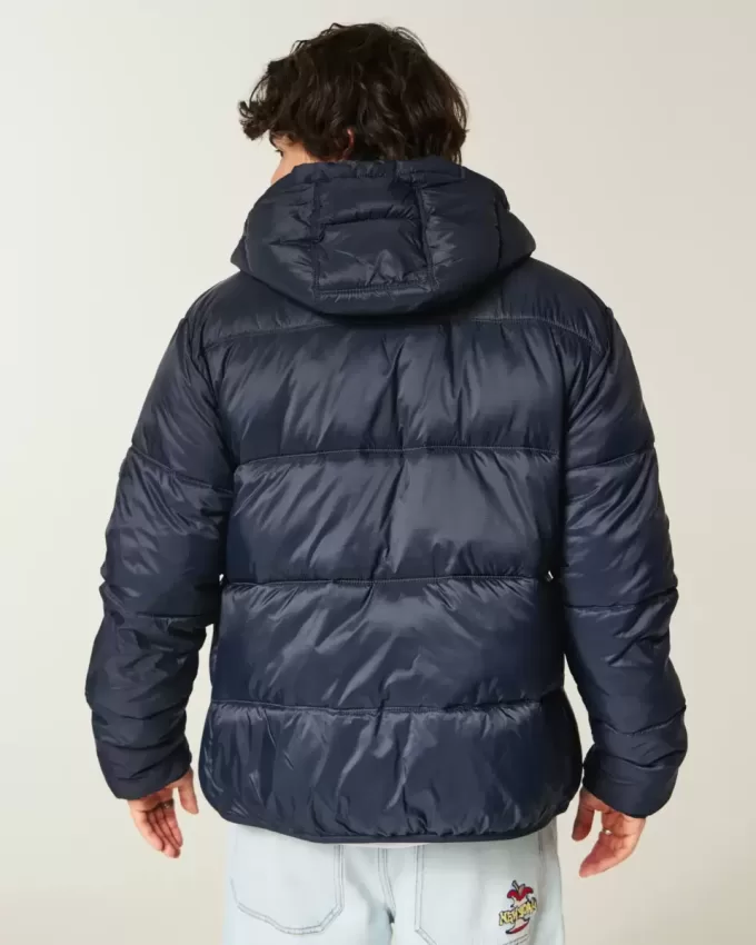 Chaqueta acolchada con capucha