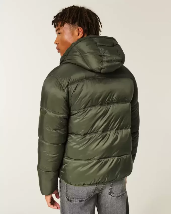 Chaqueta acolchada con capucha