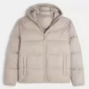Chaqueta acolchada con capucha