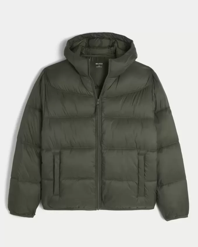 Chaqueta acolchada con capucha