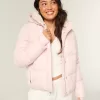 Chaqueta acolchada con forro de piel sintética Chaqueta acolchada con forro de piel sintética