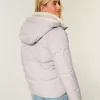 Chaqueta acolchada con forro de piel sintética Chaqueta acolchada con forro de piel sintética