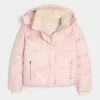 Chaqueta acolchada con forro de piel sintética Chaqueta acolchada con forro de piel sintética