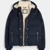 Chaqueta acolchada con forro de piel sintética Chaqueta acolchada con forro de piel sintética