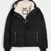 Chaqueta acolchada con forro de piel sintética Chaqueta acolchada con forro de piel sintética