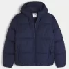 Chaqueta acolchada con forro de piel sintética Chaqueta acolchada con forro de piel sintética