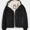 Chaqueta acolchada con forro de piel sintética Chaqueta acolchada con forro de piel sintética