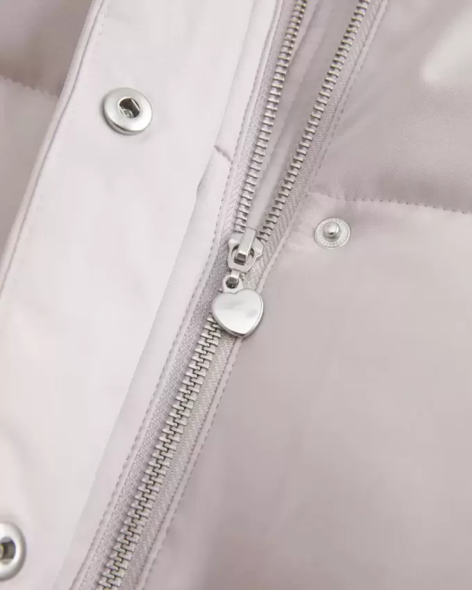 Chaqueta acolchada con forro de piel sintética Chaqueta acolchada con forro de piel sintética