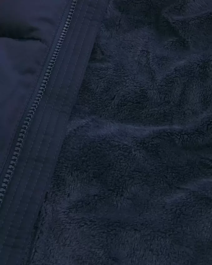 Chaqueta acolchada con forro de piel sintética Chaqueta acolchada con forro de piel sintética