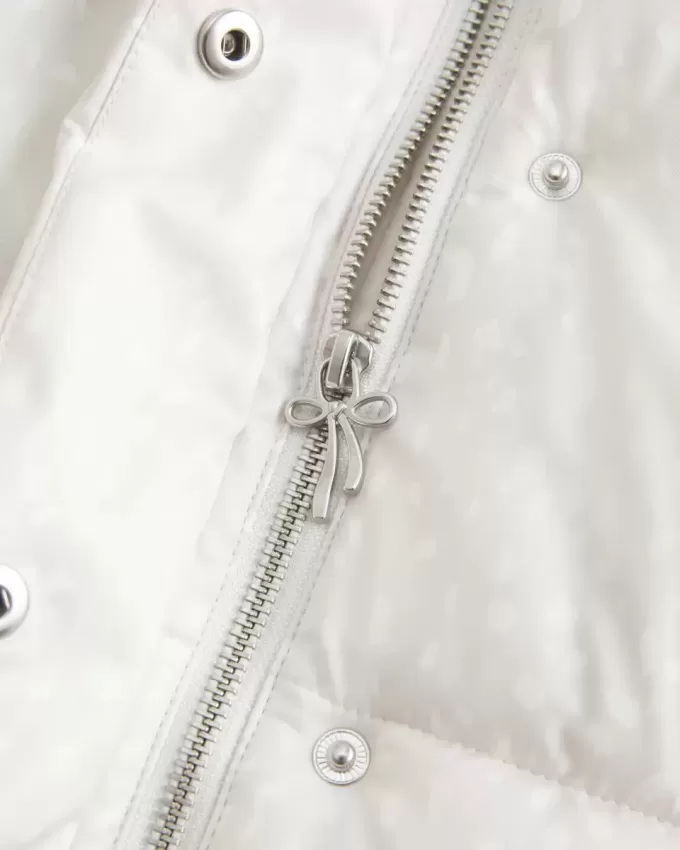 Chaqueta acolchada con forro de piel sintética Chaqueta acolchada con forro de piel sintética
