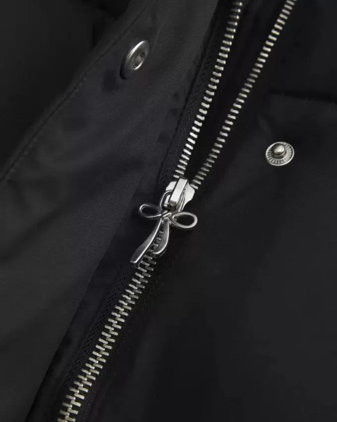 Chaqueta acolchada con forro de piel sintética Chaqueta acolchada con forro de piel sintética