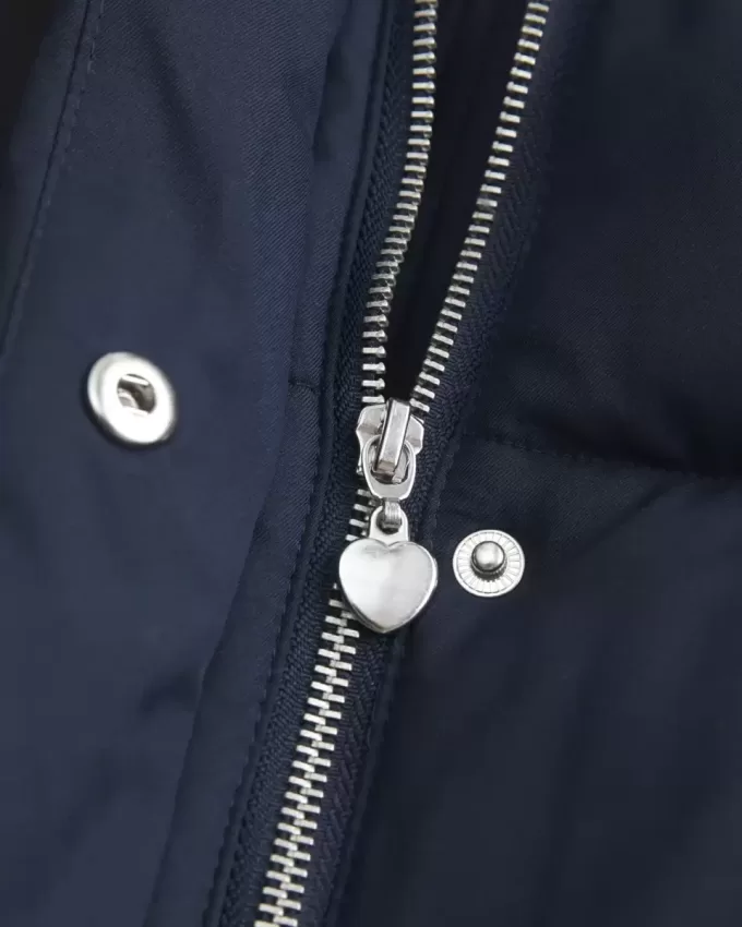 Chaqueta acolchada con forro de piel sintética Chaqueta acolchada con forro de piel sintética