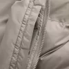 Chaqueta acolchada cuadrada con cremallera