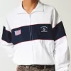 Chaqueta con cremallera gráfica de Southampton, NY Chaqueta con cremallera gráfica de Southampton, NY
