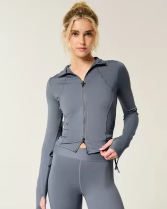 Chaqueta con cremallera y lazo lateral Gilly Hicks Active Recharge