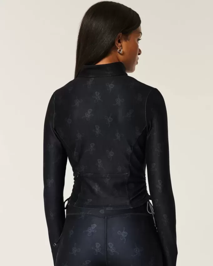 Chaqueta con cremallera y lazo lateral Gilly Hicks Active Recharge