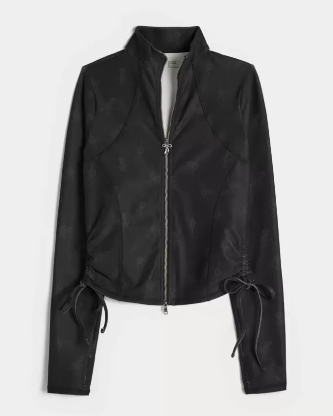 Chaqueta con cremallera y lazo lateral Gilly Hicks Active Recharge